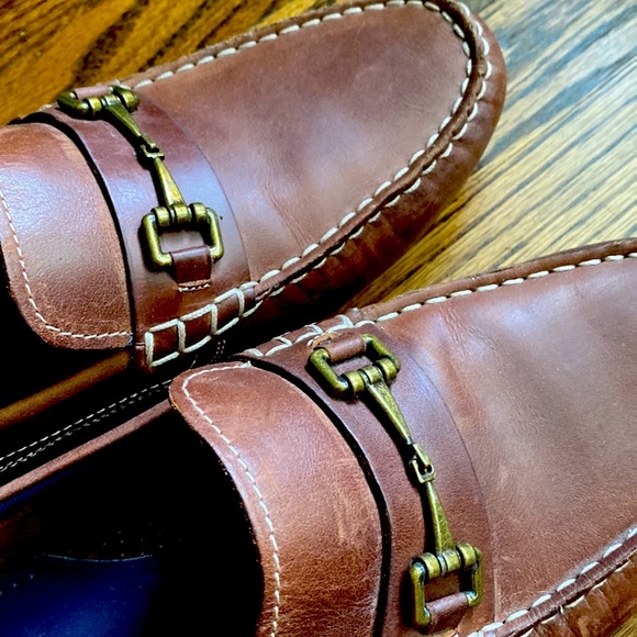 Pristine condition- Cole Haan Signature Men’s leather driving loafers. Nubuck - Picture 1 of 6